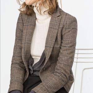 ZARA blazer wool blend.